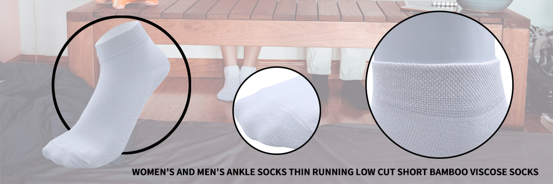 Wonper Women's and Men's Ankle Socks